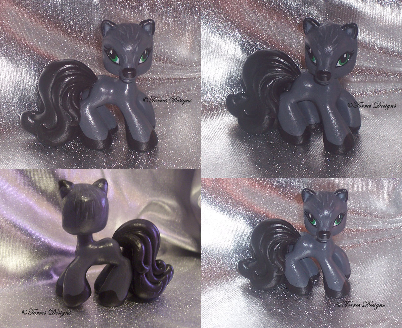 My Little Ponyville as Dark Gray Wolf