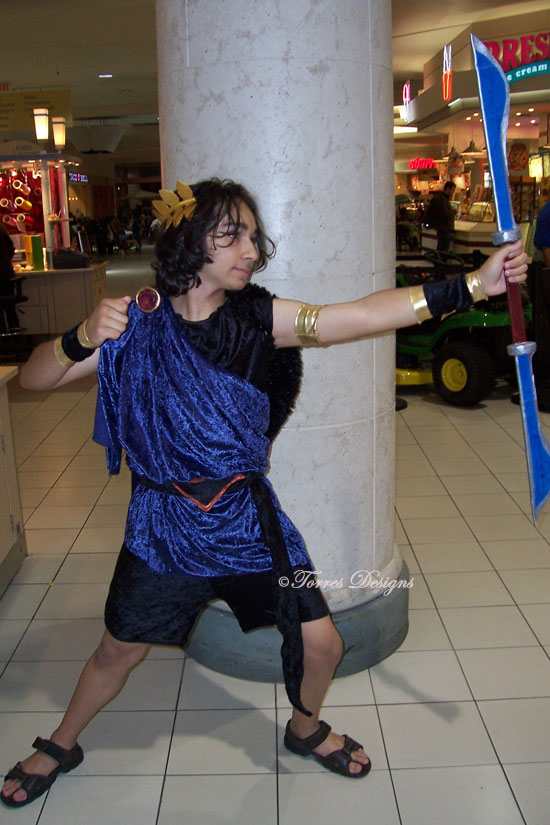 Dark Pit Costume OOAK Handmade Custom One of a Kind TorresDesigns Torres Designs