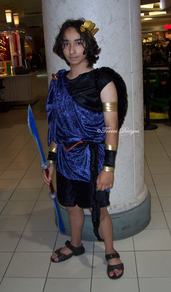 Dark Pit Costume OOAK Handmade Custom One of a Kind TorresDesigns Torres Designs