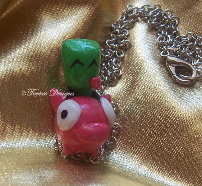 Doggy Gir Earrings – Invader Zim