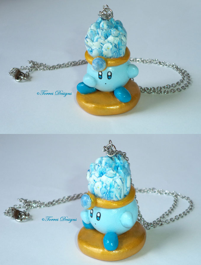 Ice KIRBY Sculpted Pendant Necklace Nintendo – Returns To Dreamland