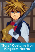Sora Costume Kingdom Hearts Key Blade