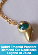 Kokiri Emerald Pendant Necklace #2