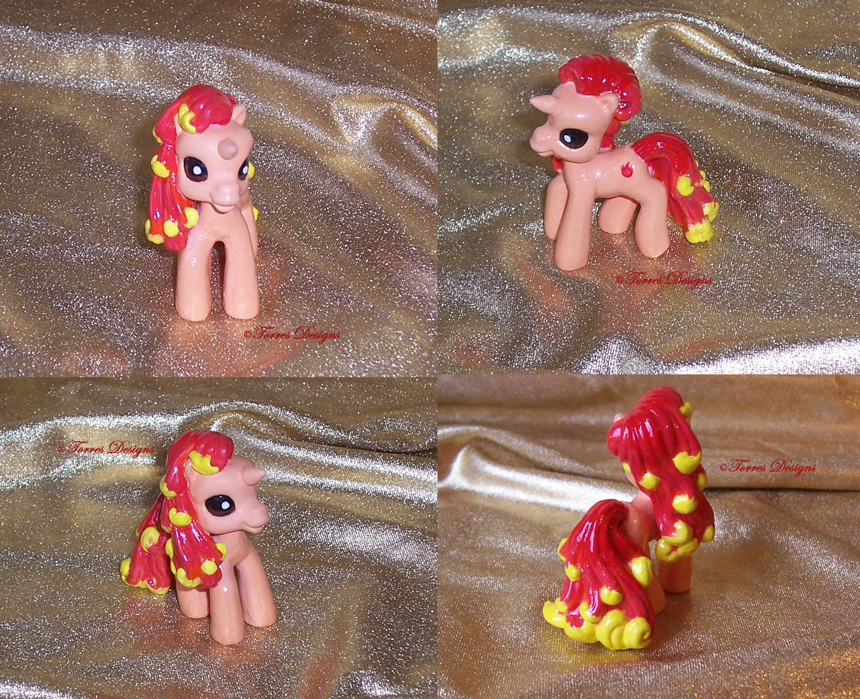 My Little Pony as Rapidash with Volcano Badge Cutie Mark