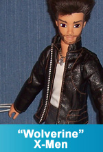 Wolverine X-Men Hugh Jackman as Wolverine OOAK Ken Barbie Doll by Torres Designs