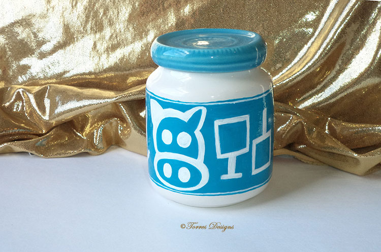 Ceramic Hand Painted Lon Lon Ranch Milk Bottle Jar Legend of Zelda – Ocarina of Time, Majora’s Mask