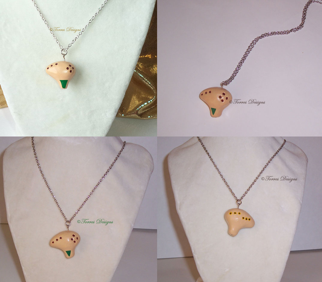 Fairy Ocarina Pendant Necklaces – Legend of Zelda OoT