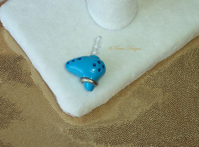 Ocarina of Time Clear Dust Plug Charm Legend of Zelda