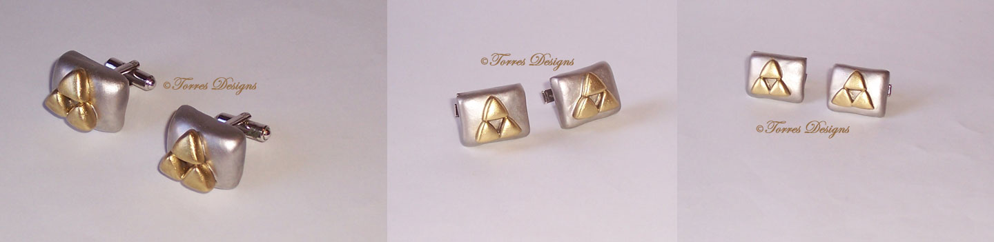 Triforce CuffLinks Legend of Zelda – Ocarina of Time