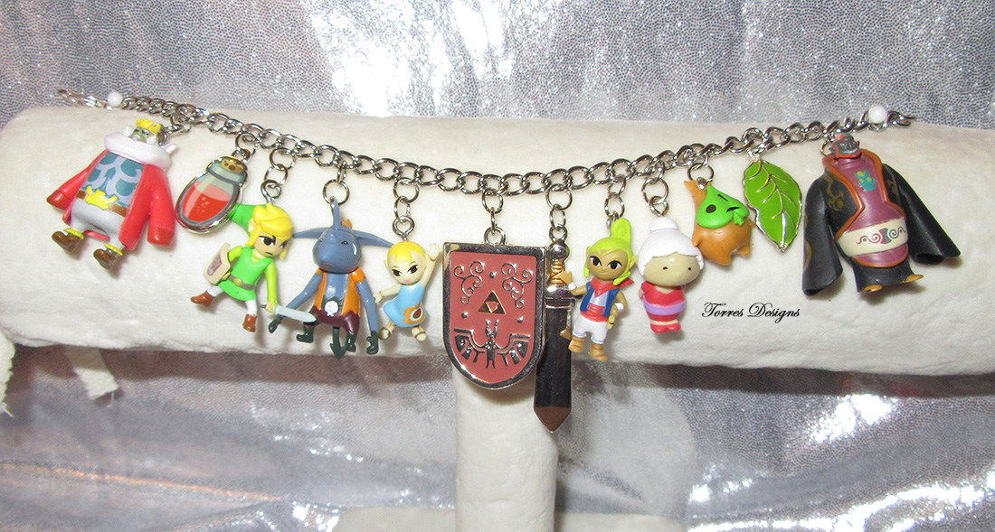 Wind Waker – Legend of Zelda Charm Bracelet