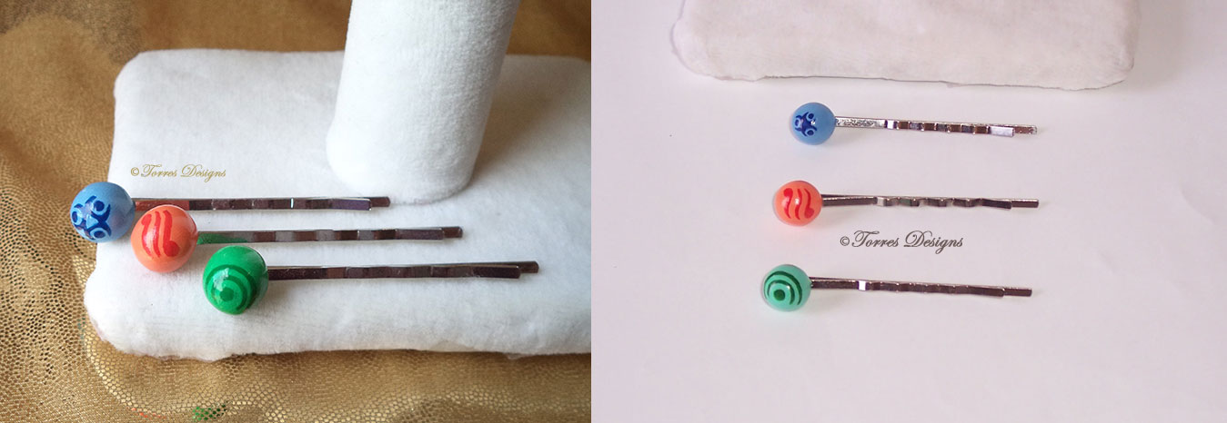 Nayru Farore and Din Pearls Hair Pins Legend of Zelda – Wind Waker