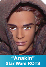 "Anakin Skywalker" - Star Wars ROTS OOAK MALE BARBIE DOLL by TorresDesigns