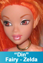 "DIN"OOAK Doll  Zelda FairyThe Legend of Zelda Oracle of Seasons by TorresDesigns