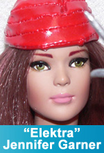  Jennifer Garner as Elektra One of a Kind Tonner Tyler Wentworth Doll as the Beautiful Jennifer Garner as "Elektra" by TorresDesigns 