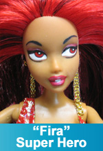 Fira - Fantasy Super Heroine OOAK MY SCENE BARBIE DOLL by TorresDesigns 