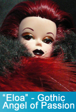 Eloa - Gothic Angel of Passion OOAK Silkstone Barbie Doll by TorresDesigns